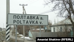 Жайыл районундагы Полтавка айылы, Чүй облусу. 2024-жыл.
