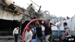 Un incendiu puternic a izbucnit sâmbătă, 25 mai, într-un parc de distracții din vestul Indiei.