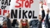 Armenia - Opposition youth activists demonstrate against the Armenian government's policy on the Karabakh conflict, Yerevan, March 22, 2023.