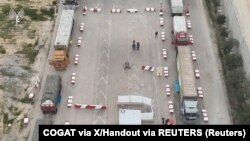 غزې ته د بشري مرستو یو روان کاروان 