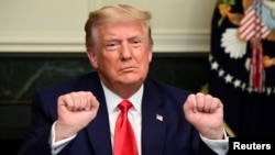 АКШнын президенти Дональд Трамп. Вашингтон. 2020-жылдын 26-ноябры.
