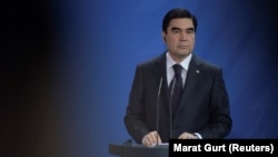 Türkmenistanyň prezidenti Gurbanguly Berdimuhamedow.