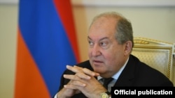 Президент Армении Армен Саркисян 