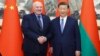 Președintele chinez Xi Jinping și cel al Belarus, Alexsandr Lukashenka, în 2023