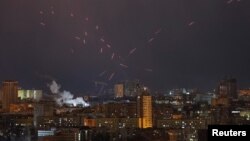 Збиття російських безпілотників над Києвом, лютий 2025 року