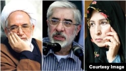 میرحسین موسوی و مهدی کروبی از بهمن سال ۱۳۸۹ تاکنون بدون محاکمه در حصر خانگی به سر می‌برند.
