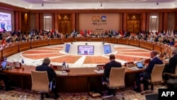 Участники саммита G20 в Дели. 9 сентября
