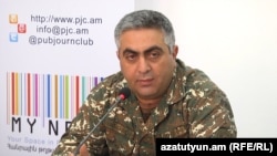 Пресс-секретарь Минобороны Армении Арцрун Ованнисян