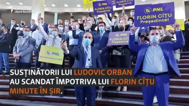 Congresul PNL | Dispută verbală a sustinătorilor celor doi candidați