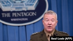 General Frank McKenzie, U.S. Central Command chief, says Islamic State remains "very worrisome" in Afghanistan.