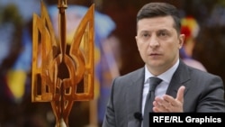 Пільгові кредити для бізнесу під 5-7-9% були ініціативою президента України Володимира Зеленського. А раніше – однією з його передвиборчих обіцянок. Фотоколаж зі світлиною українського президента