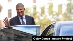 Fostul președinte al României, Klaus Iohannis.