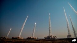Ракетні навчання в Ірані, січень 2021 року