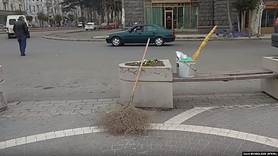 რუსთავის ერთ-ერთი ქუჩა