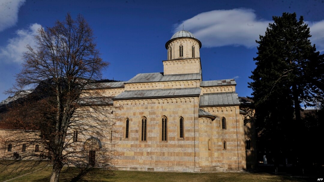 Manastir Visoki Dečani kod Peći je najveća srednjovekovna crkva na Balkanu (novembar 2015.)