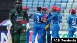 د افغانستان او بنګلهدېش کرکټ لوبې يو مخکېنی انځور