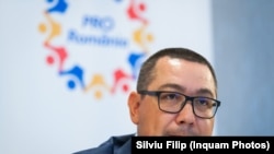 Victor Ponta, președintele Pro România, fost președinte și premier al PSD