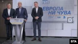 Цветан Цветанов представя лозунга на ГЕРБ за европейските избори