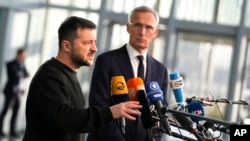 Столтенерг и Зеленски во седиштето на НАТО