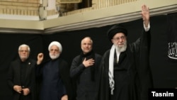علي خامنه یی د عاشورا په مراسمو کې