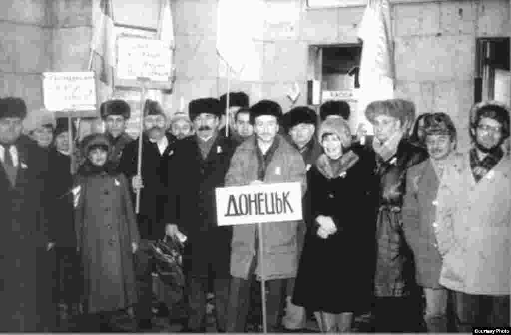 Донецька делегація, яка прибула у Київ
