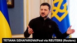 Прэзыдэнт Украіны Ўладзімір Зяленскі 