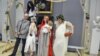 Центром средоточия праздника &laquo;Ночь в музее&raquo; в ЦГМ являлся третий уровень вводного вестибюля. Отсюда начинались экскурсии в залы музея. В вестибюле же проходила концертная программа. Сценическое пространство в этом году украсили старинными и дорогими полосами с узорами, которыми украшают казахские юрты.