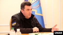 UKRAINE – Secretary of the National Security and Defense Council of Ukraine Oleksiy Danilov during an interview. Kyiv, November 18, 2020