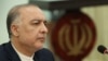 Armenia - Iranian Ambassador to Armenia Mehdi Sobhani holds a news conference in Yerevan, June 17, 2025.